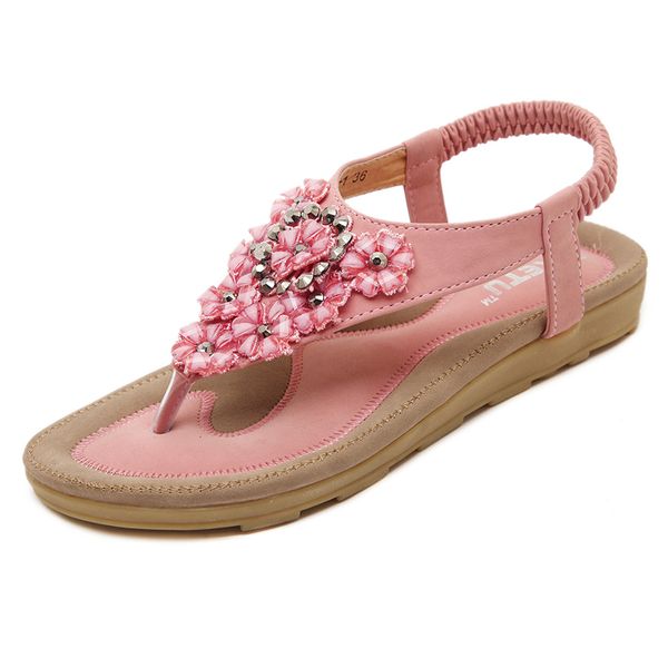 women sandals bohemia flat sandals shoes woman string bead flip flop beach casual shoes female, Black
women sandals bohemia flat sandals shoes woman string bead flip flop beach casual shoes female, Black