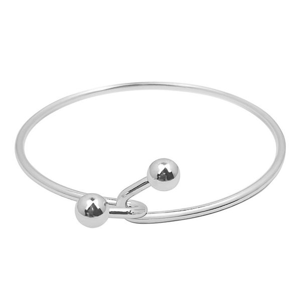new gold silver color curving bead bracelets simple twist cuff bangles jewelry for women girl, Black
new gold silver color curving bead bracelets simple twist cuff bangles jewelry for women girl, Black