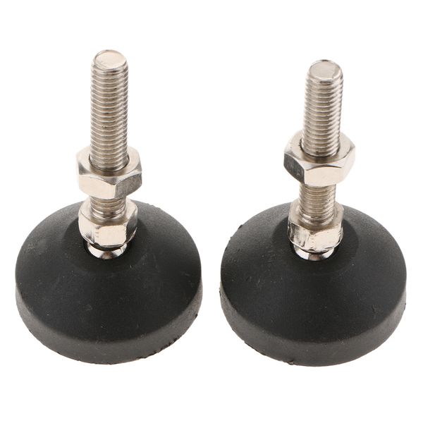 pack 2 carbon steel furniture levelers adjustable levelling feet glides for table, chair, workbench (base plate in rubber
pack 2 carbon steel furniture levelers adjustable levelling feet glides for table, chair, workbench (base plate in rubber