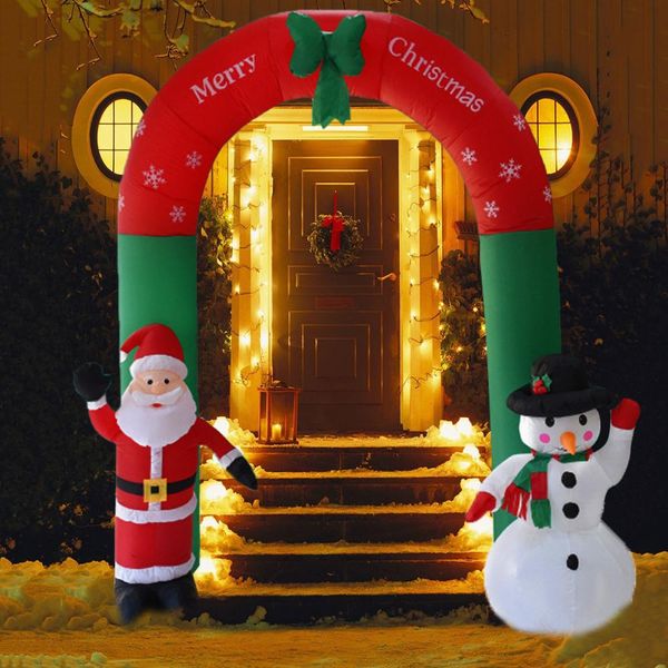 inflatable arch santa claus snowman christmas outdoors ornaments home shop decor #3s26
inflatable arch santa claus snowman christmas outdoors ornaments home shop decor #3s26