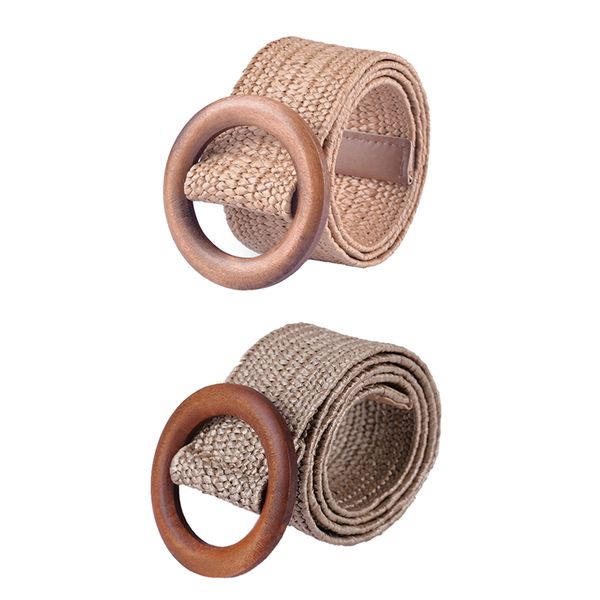 klv 1pcs fashion belt button for women elastic wood straw belt decoration accessories for casual dress female, Black;brown
klv 1pcs fashion belt button for women elastic wood straw belt decoration accessories for casual dress female, Black;brown
