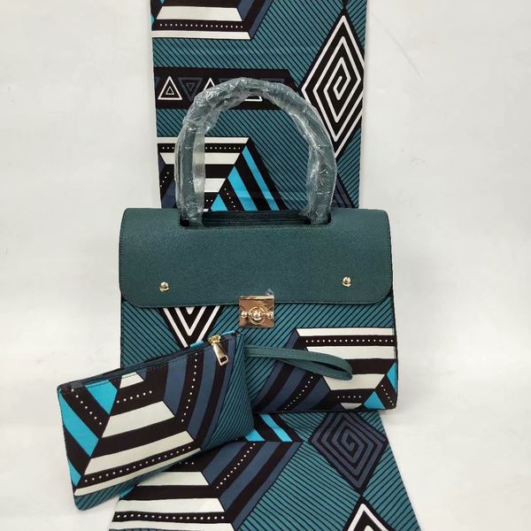 esewing african wax handbag sets with ankara wax print diy apparel sewing fabric color cotton 6 yards for party 03, Black;white
esewing african wax handbag sets with ankara wax print diy apparel sewing fabric color cotton 6 yards for party 03, Black;white