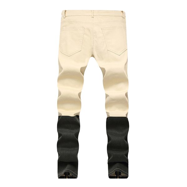 fashion-gersri straight jeans men fashion denim pants patchwork streetwear mens ripped zipper jeans plus size male hole trousers cotton, Blue
fashion-gersri straight jeans men fashion denim pants patchwork streetwear mens ripped zipper jeans plus size male hole trousers cotton, Blue