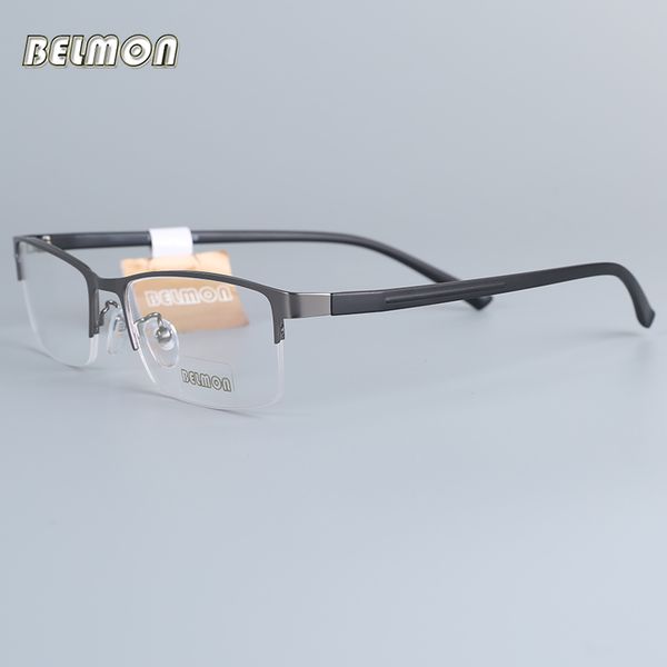 belmon spectacle frame eyeglasses men nerd computer optical prescription eye glasses frame for male clear lens eyewear 6613, Black
belmon spectacle frame eyeglasses men nerd computer optical prescription eye glasses frame for male clear lens eyewear 6613, Black