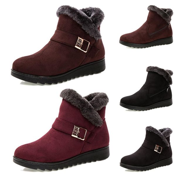 2020 discount non-brand fashion winter women boots triple black red brown suede snow ankle boots girl female shoes keep warm 35-40 style 13
2020 discount non-brand fashion winter women boots triple black red brown suede snow ankle boots girl female shoes keep warm 35-40 style 13