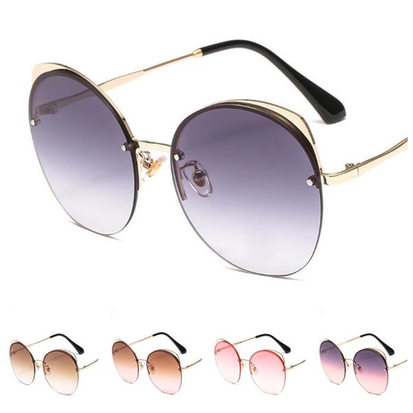 fashion women rimless sunglasses gradient lens sun glasse goggles anti-uv spectacles cat eye eyeglasses ornamental a, White;black
fashion women rimless sunglasses gradient lens sun glasse goggles anti-uv spectacles cat eye eyeglasses ornamental a, White;black