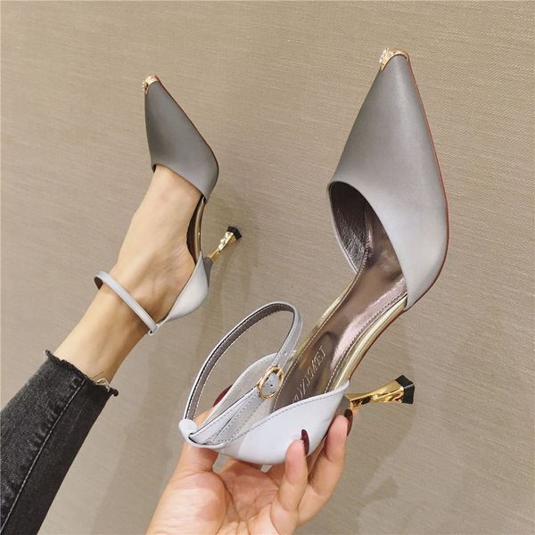 sarairis 2020 new fashion thin high heels summer sandals woman shoes buckle strap bling office lady shoes women sandals female, Black
sarairis 2020 new fashion thin high heels summer sandals woman shoes buckle strap bling office lady shoes women sandals female, Black