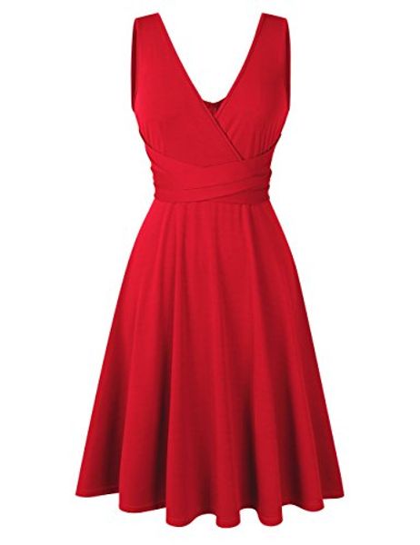 women plus size sleeveless v neck empire ruched waist fit summer sun cocktail party dress, Black;gray
women plus size sleeveless v neck empire ruched waist fit summer sun cocktail party dress, Black;gray