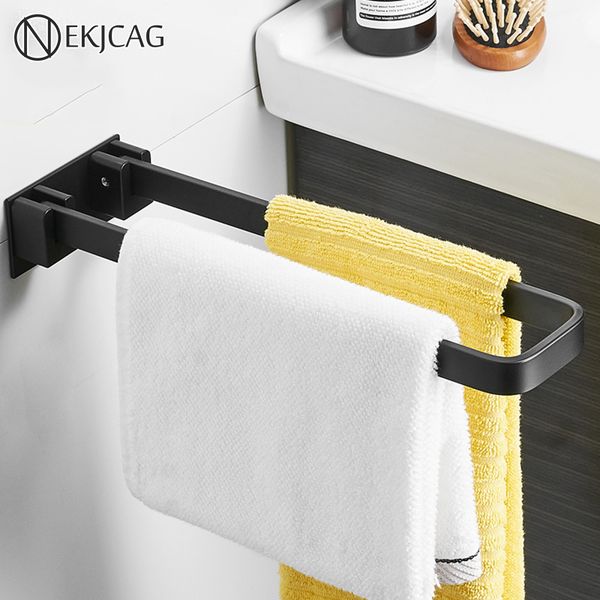 new space aluminum foldable matte black wall-mounted bathroom towel rack foldable towel rack
new space aluminum foldable matte black wall-mounted bathroom towel rack foldable towel rack