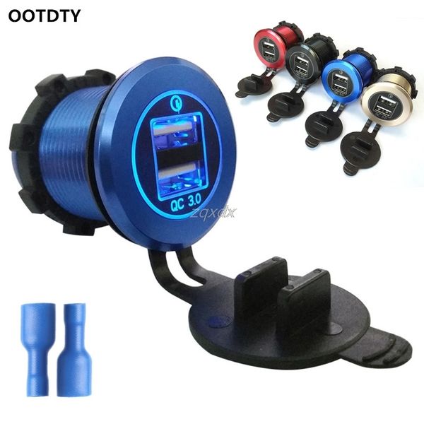 aluminum 12v 24v qc 3.0 motorcycle boat car dual usb cell phone charger adapter whosale&dropship
aluminum 12v 24v qc 3.0 motorcycle boat car dual usb cell phone charger adapter whosale&dropship