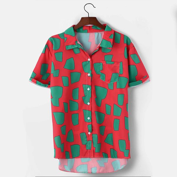 hawaiian men's shirt camisa casual short sleeve shirt ethnic printed turn-down collar stripe loose blouse camisa masculina, White;black
hawaiian men's shirt camisa casual short sleeve shirt ethnic printed turn-down collar stripe loose blouse camisa masculina, White;black