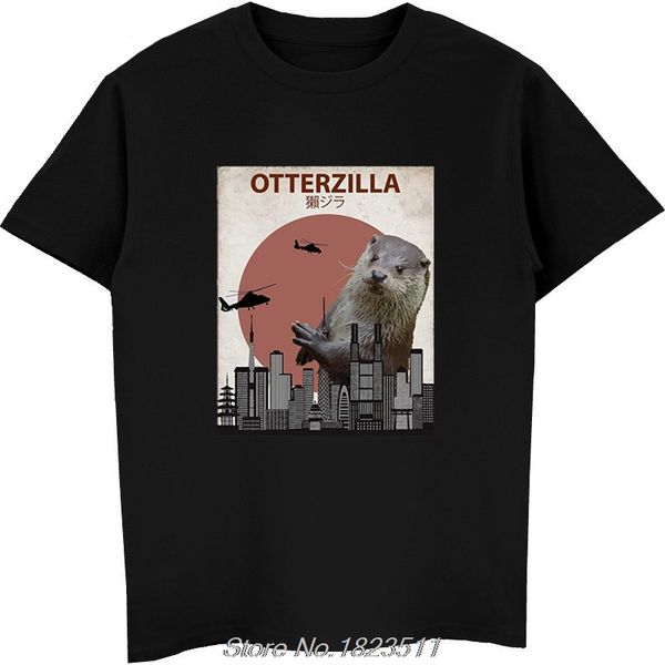 funny fashion otterzilla funny otter t-shirt | cute gift for otter lovers tee men cool shirt harajuku streetwear, White;black
funny fashion otterzilla funny otter t-shirt | cute gift for otter lovers tee men cool shirt harajuku streetwear, White;black