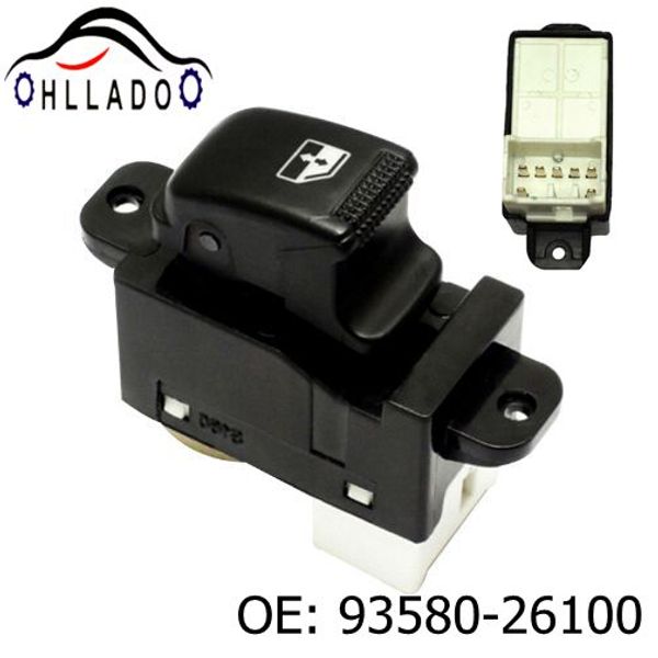 hllado power window switch control button 93580-26100 for h yundai e lantra sonata for k ia o ptima s edona 93580-3d000
hllado power window switch control button 93580-26100 for h yundai e lantra sonata for k ia o ptima s edona 93580-3d000