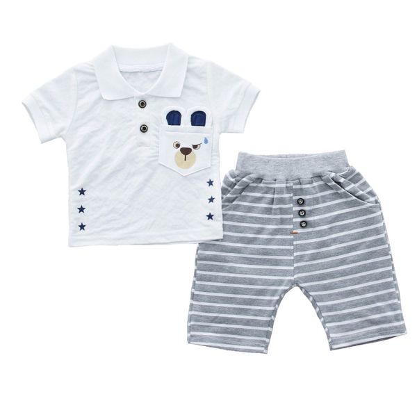 baby boy clothes brand summer boys clothes cartoon kids boy clothing set t-shit+pants cotton set 3 style, White
baby boy clothes brand summer boys clothes cartoon kids boy clothing set t-shit+pants cotton set 3 style, White