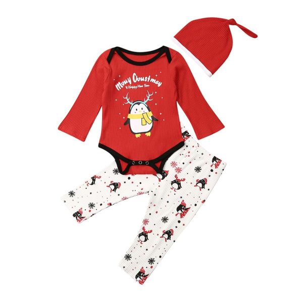 christmas clothing infant baby girls boy christmas knitted sweater romper trousers hat clothes sets, White
christmas clothing infant baby girls boy christmas knitted sweater romper trousers hat clothes sets, White