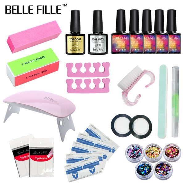belle fille set dryer nail gel polish soak off manicure products lasting gel nail polish kit for art tools 02
belle fille set dryer nail gel polish soak off manicure products lasting gel nail polish kit for art tools 02