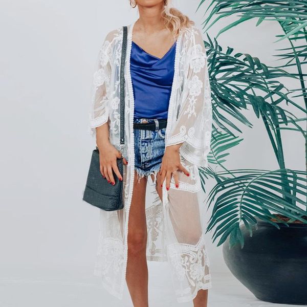 sarongs 2021 floral lace long beach cover summer women semi sheer solid open front dress cardigan ladies white shirt blouse, Blue;gray
sarongs 2021 floral lace long beach cover summer women semi sheer solid open front dress cardigan ladies white shirt blouse, Blue;gray