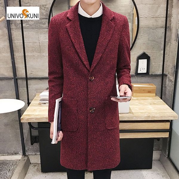 univos kuni autumn and winter korean casual knit woolen coat men's long trench coat size m-3xl wyr110, Black
univos kuni autumn and winter korean casual knit woolen coat men's long trench coat size m-3xl wyr110, Black