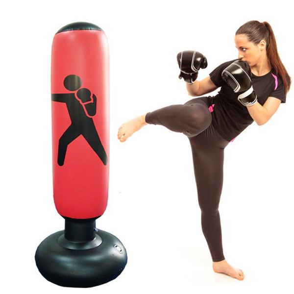 boxing bag pvc tumbler type training flexible pressure relief increase agility inflatable sandbag standing coordination 
boxing bag pvc tumbler type training flexible pressure relief increase agility inflatable sandbag standing coordination