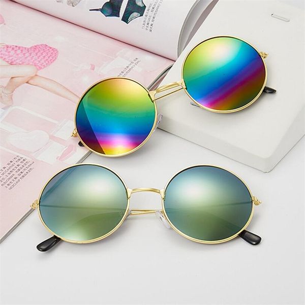 round lens spectacle sunglasses for women/men female sunrods occulos of male soil fashion colorful design sun glasses, White;black
round lens spectacle sunglasses for women/men female sunrods occulos of male soil fashion colorful design sun glasses, White;black