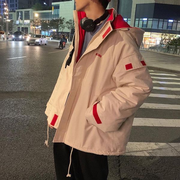 men winter jacket embroidery 2020 mens korean streetwear hooded jackets parka for men black thick windbreaker coats
men winter jacket embroidery 2020 mens korean streetwear hooded jackets parka for men black thick windbreaker coats