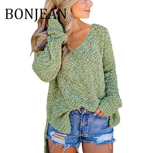 bonjean asymmetric fleece sweaters for women 2019 autumn clothing irregular and pullovers loose green sweaters bj1585, White;black
bonjean asymmetric fleece sweaters for women 2019 autumn clothing irregular and pullovers loose green sweaters bj1585, White;black