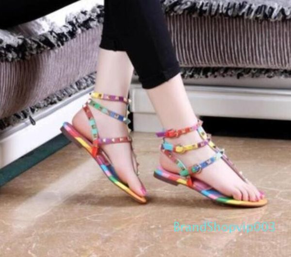 2019 flat heels sandals women party shoes gladiator sandals open toe flip sandal fashion spike stud beach shoes, Black
2019 flat heels sandals women party shoes gladiator sandals open toe flip sandal fashion spike stud beach shoes, Black