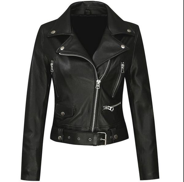 2017 europe fashion spring and autumn sheepskin coats womens genuine leather jacket women motorcycle coat jaqueta de couro, Black
2017 europe fashion spring and autumn sheepskin coats womens genuine leather jacket women motorcycle coat jaqueta de couro, Black