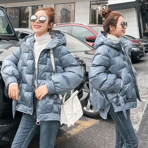 2019 new style korean thin down women winter warm light jacket parkas coat, Black
2019 new style korean thin down women winter warm light jacket parkas coat, Black
