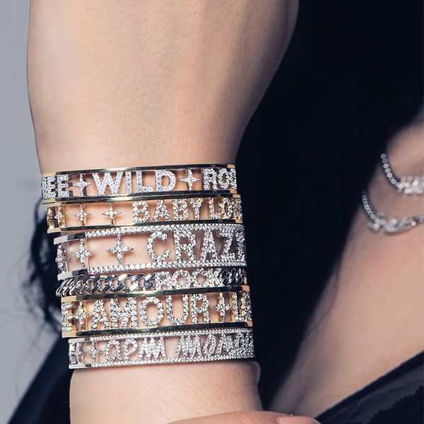 simple letter chain bracelets adjustable party gold silver bracelets & bangles for women valentine's day gift for lover, Golden;silver
simple letter chain bracelets adjustable party gold silver bracelets & bangles for women valentine's day gift for lover, Golden;silver
