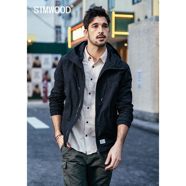 simwood new autumn jacket men 2019 safari style thin jackets hooded windbreaker slim fit fashion coats 190079, Black;brown
simwood new autumn jacket men 2019 safari style thin jackets hooded windbreaker slim fit fashion coats 190079, Black;brown