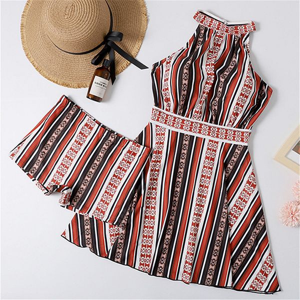 2019 off the shoulder female retro striped swimsuit one piece swimsuit push up print swimwear women & men's swimming pants, White;black
2019 off the shoulder female retro striped swimsuit one piece swimsuit push up print swimwear women & men's swimming pants, White;black