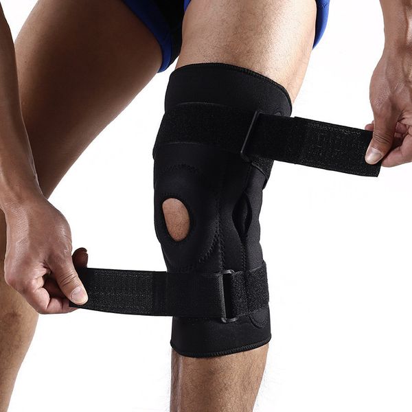 adjustable knee sleeve brace support strap with metal plate for running, jogging, sports,joint pain relief, arthritis recovery, Black;gray
adjustable knee sleeve brace support strap with metal plate for running, jogging, sports,joint pain relief, arthritis recovery, Black;gray