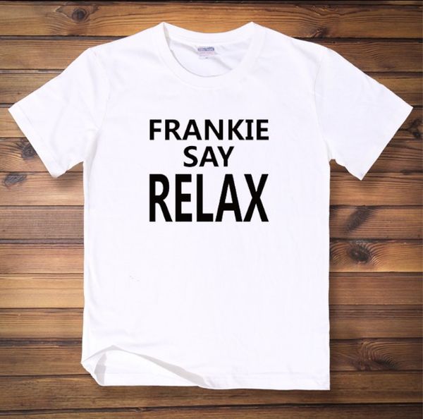 Pudo YF FRANKIE SAY RELAX Casual Short Sleeve Men Women Summer T-shirts Male Funny Letter Print T Shirt Round Neck Tees
Pudo YF FRANKIE SAY RELAX Casual Short Sleeve Men Women Summer T-shirts Male Funny Letter Print T Shirt Round Neck Tees
