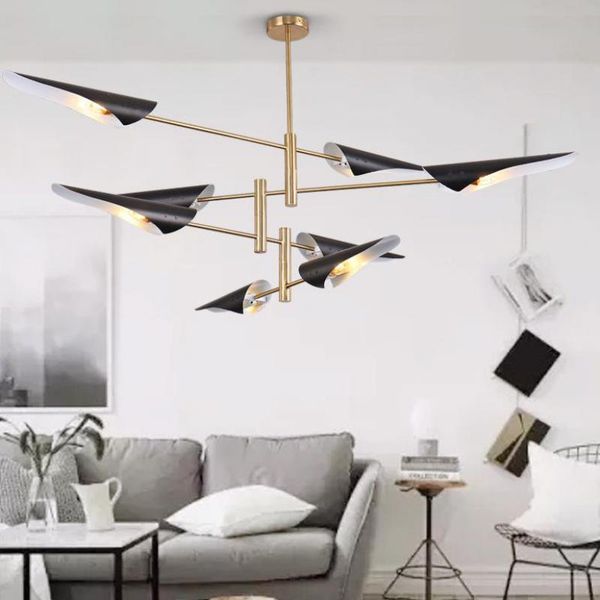 nordic designer chandelier lighting lamps fixtures post modern creative chandeliers white/ black lampshade lustre led avize e27 lamp
nordic designer chandelier lighting lamps fixtures post modern creative chandeliers white/ black lampshade lustre led avize e27 lamp