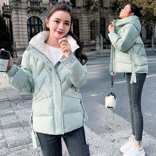 down jacket cotton-padded clothes women's 2019 new style off season winter coat student short thin cotton-padded clothes women's, Blue;black
down jacket cotton-padded clothes women's 2019 new style off season winter coat student short thin cotton-padded clothes women's, Blue;black