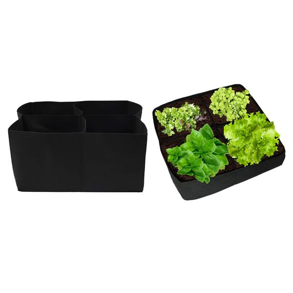 raised garden bed divided fabric planting bed square garden grow bags, 2ft x 2ft
raised garden bed divided fabric planting bed square garden grow bags, 2ft x 2ft