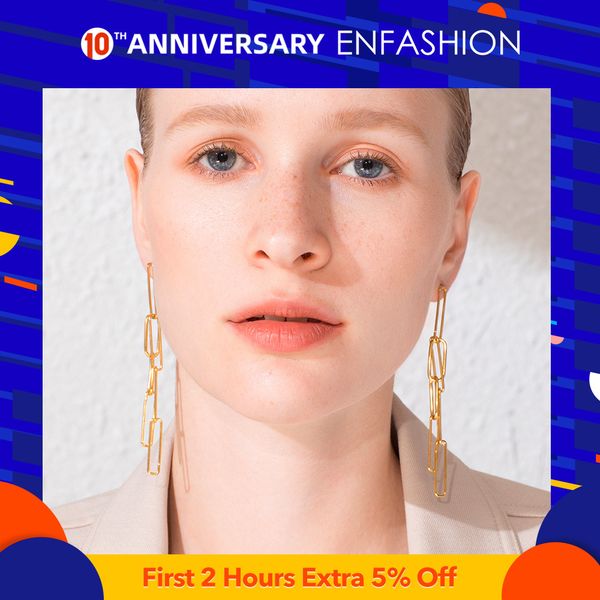 enfashion boho link chain drop earrings for women gold color long tassel simple dangle earings fashion jewelry oorbellen e191111, Golden
enfashion boho link chain drop earrings for women gold color long tassel simple dangle earings fashion jewelry oorbellen e191111, Golden