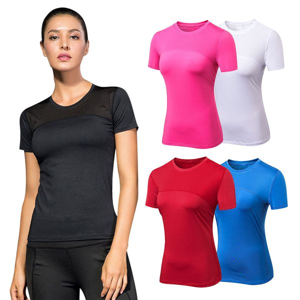 women short sleeve t-shirt workout yoga running shirts quick dry performance exercise gym baselayer sport casual cloth, Black;blue
women short sleeve t-shirt workout yoga running shirts quick dry performance exercise gym baselayer sport casual cloth, Black;blue