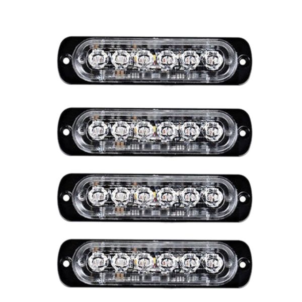 4pcs 6led car truck emergency beacon light rectangular warning hazard light amber
4pcs 6led car truck emergency beacon light rectangular warning hazard light amber
