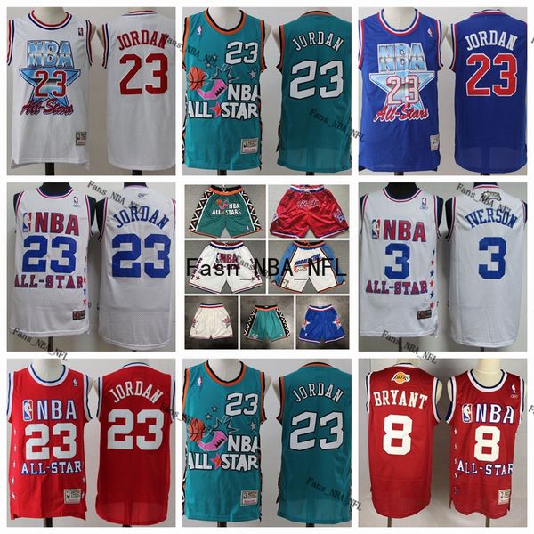 vintage men's stitched all star 23 michael jordan 3 allen iverson 8# kobe bryant basketball jersey all star just don jersey, Black;red
vintage men's stitched all star 23 michael jordan 3 allen iverson 8# kobe bryant basketball jersey all star just don jersey, Black;red