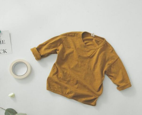2019 spring autumn new style boy candy color cotton and linen cloth fashion long sleeve t-shirt children clothes, White;black
2019 spring autumn new style boy candy color cotton and linen cloth fashion long sleeve t-shirt children clothes, White;black