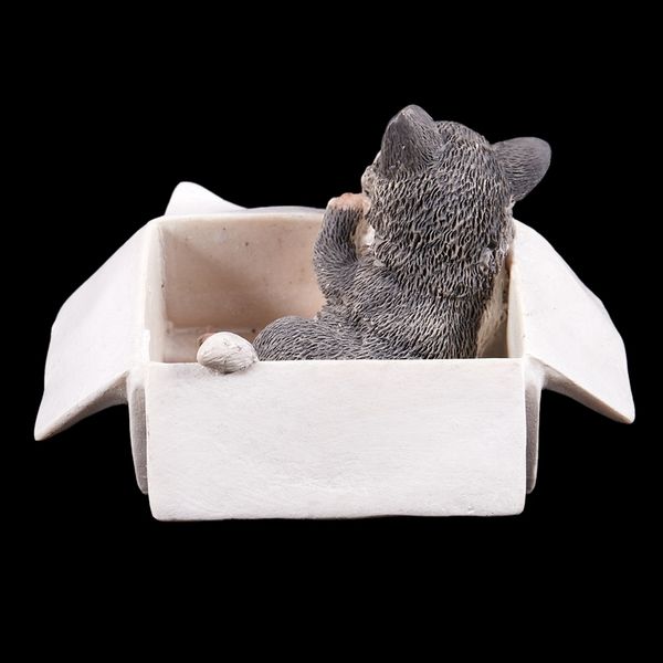 box gray cat статуя украшения моделирование животных симпатичные смола домашнее украшение fun другое home decor
box gray cat статуя украшения моделирование животных симпатичные смола домашнее украшение fun другое home decor