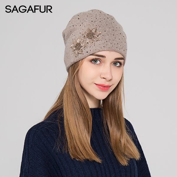 thick winter knitted hat female 2019 fashion warm cap women's cotton wool bonnet embroidery flower rhinestones beanies for lady, Blue;gray
thick winter knitted hat female 2019 fashion warm cap women's cotton wool bonnet embroidery flower rhinestones beanies for lady, Blue;gray