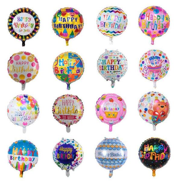 50pcs/lot mix design happy birthday balloon 18 inch inflatable bubble aluminum foil balloons for kids birthday party decorations ballons
50pcs/lot mix design happy birthday balloon 18 inch inflatable bubble aluminum foil balloons for kids birthday party decorations ballons