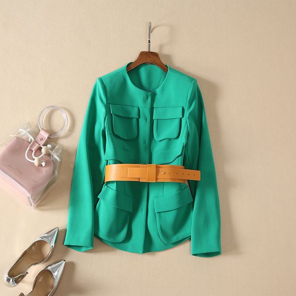 2019 christmas ins new fall hign-end wholesale runway crew neck long sleeves button pocket sashes panelled women's jackets, Black;brown
2019 christmas ins new fall hign-end wholesale runway crew neck long sleeves button pocket sashes panelled women's jackets, Black;brown