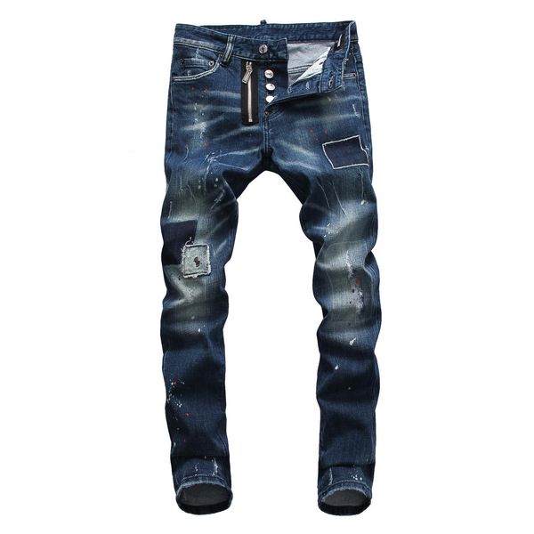 2019 mens jeans blue distress skinny biker jeans vintage brand designer slim fit mens motorcycle moto biker denim pants hip hop size 28-38
2019 mens jeans blue distress skinny biker jeans vintage brand designer slim fit mens motorcycle moto biker denim pants hip hop size 28-38