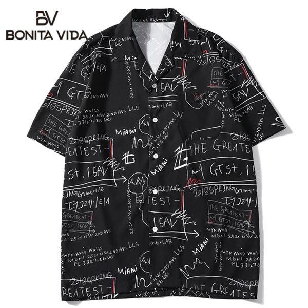 bonita vida hawaiian streetwear men hip hop short sleeve shirts graffiti print harajuku beach shirt summer casual shirt, White;black
bonita vida hawaiian streetwear men hip hop short sleeve shirts graffiti print harajuku beach shirt summer casual shirt, White;black