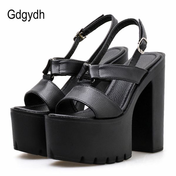 gdgydh platform open toe women sandals ankle strap buckle cut-outs female sandals thick high heels shoes 2020 new black
gdgydh platform open toe women sandals ankle strap buckle cut-outs female sandals thick high heels shoes 2020 new black