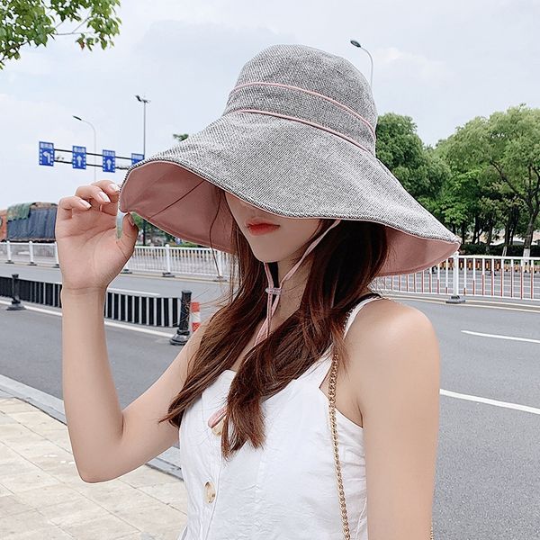 da yan double-sided screen bucket children fashionable visor sun hat outdoor anti uv sun hat, Blue;gray
da yan double-sided screen bucket children fashionable visor sun hat outdoor anti uv sun hat, Blue;gray